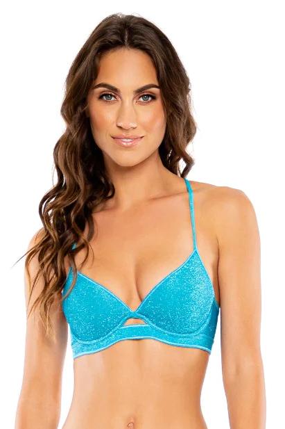 Luli Fama Stardust Underwire Top
